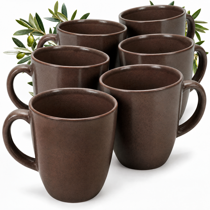 Mugs Algarve Cocoa, lot de 6
