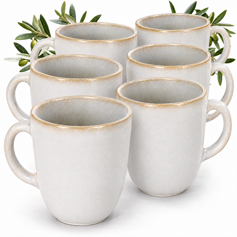 Mugs Porto Cashmere, lot de 6